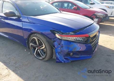 2022 Honda Accord Sport z USA, uszkodzony, nr VIN 1HGCV1F37NA102310